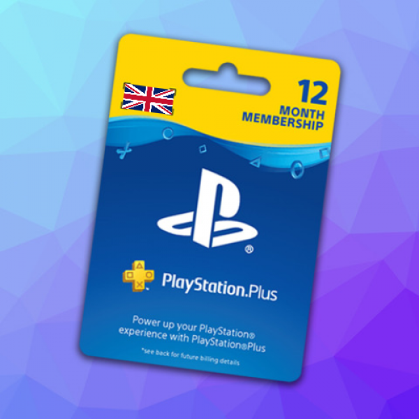 PlayStation Plus Essential 12 Months UK (безплатна доставка)